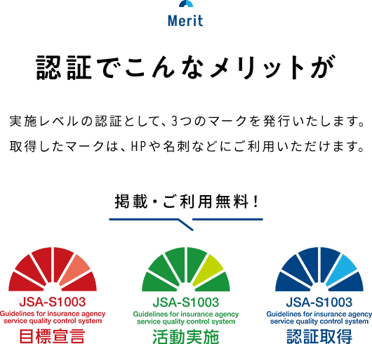 認証でこんなメリットが